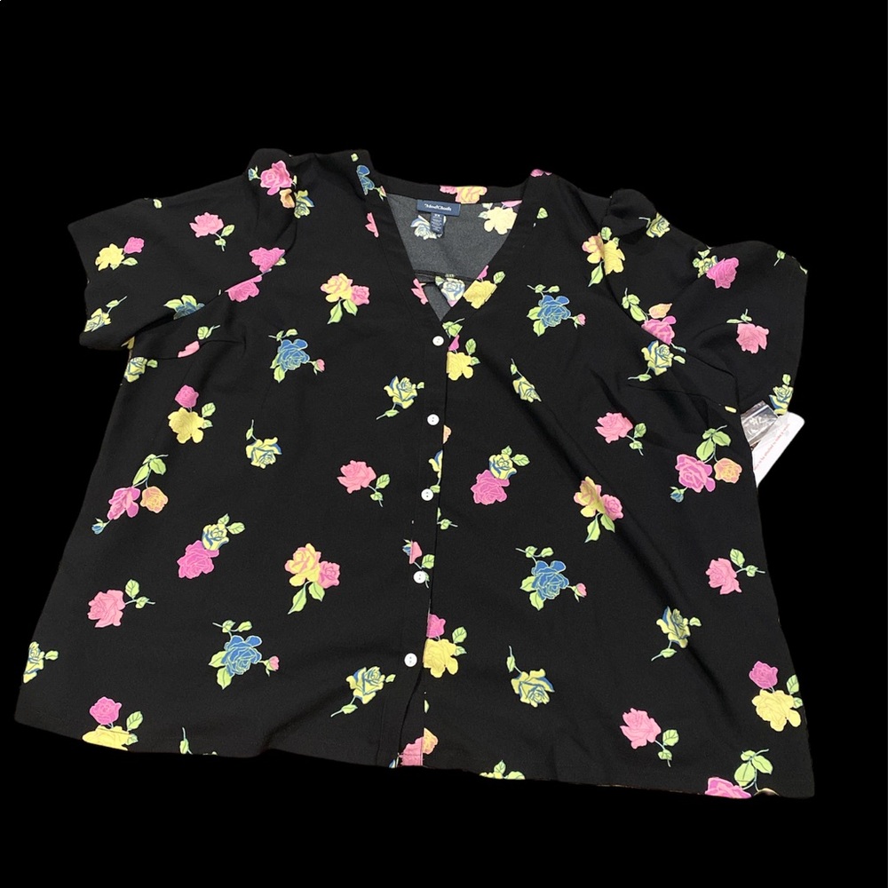 ModCloth floral blouse